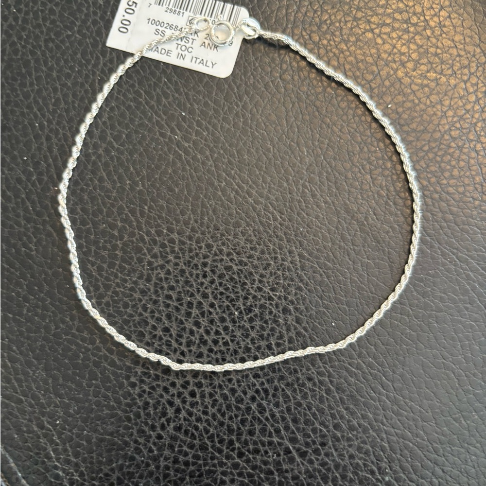 Giani Bernini Sterling Silver Ankle Bracelet